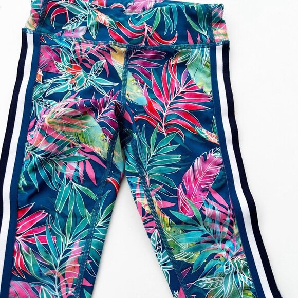 Athleta Girl Floral Leggings - Picture 3 of 6